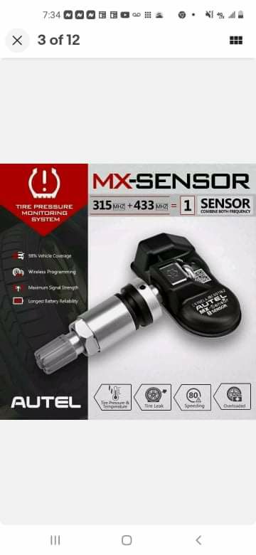 Tire pressure sensors