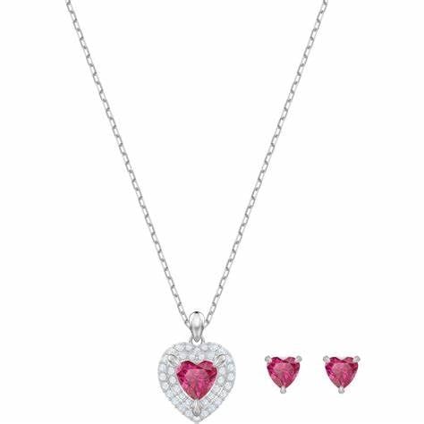 60% off Swarovski One Set Red Rhodium plating 5470602
