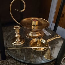 Williamsburg/Baldwin Brass candle holder