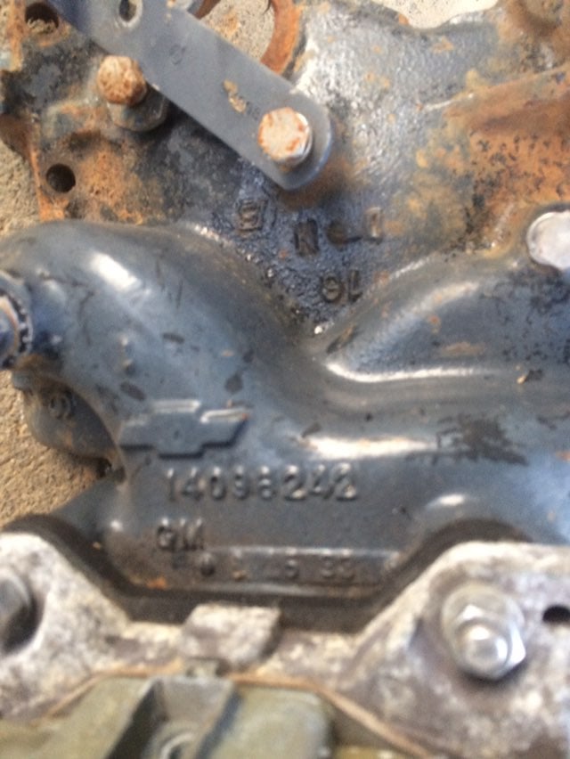 Chevrolet Small Block Bowtie Intake Mani