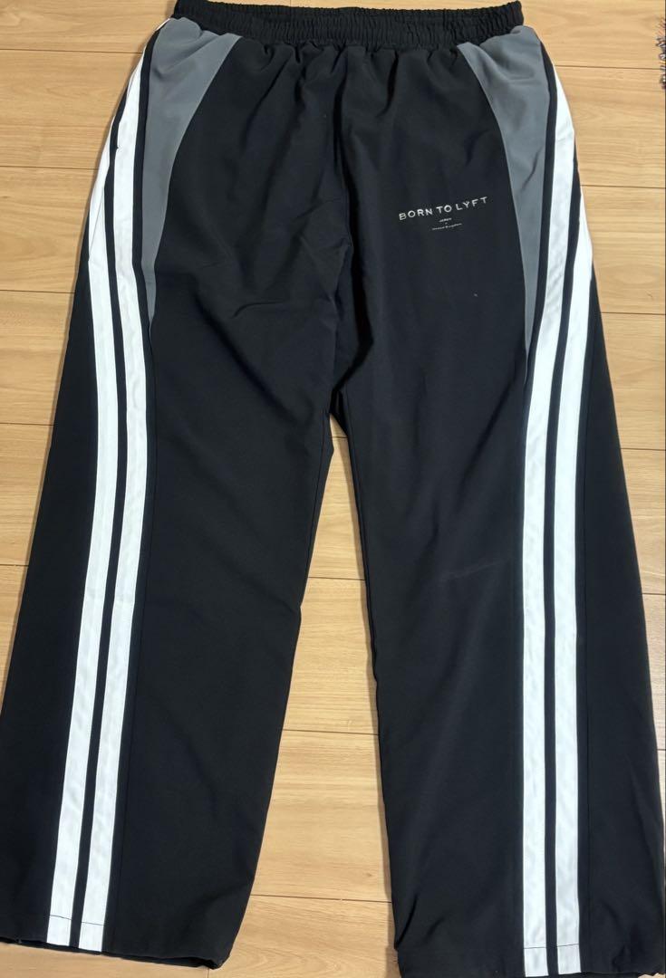 2Line Adjustable Wide Track Pants - Black – LÝFT