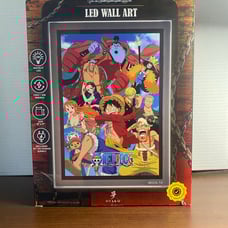 ONE PIECE LED WALL ART