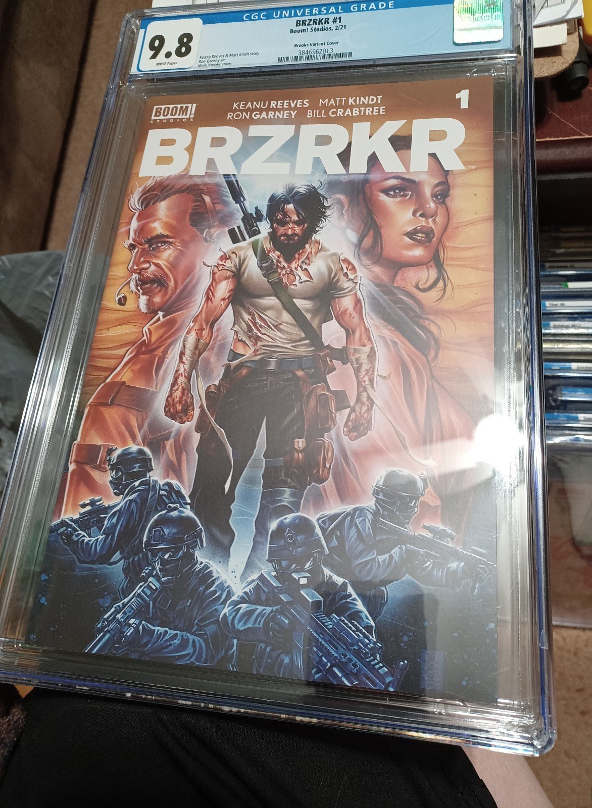 激安商品 CGC 9.8 COMIC KEY #1 BRZRKR アメコミ