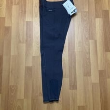 Pikeur Breeches Equestrian Pants Riding Candela Gray Hook Closure Women 22 NWT