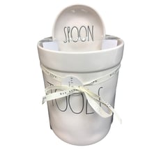 Rae Dunn Ceramic Canister Tools & Spoon