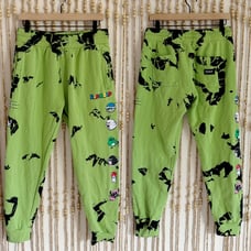 RIPNDIP Super Mario Limited Edition Green Tie Dye Sweatpant Joggers Unisex