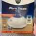 Warm steam vaporizer