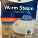 Warm steam vaporizer