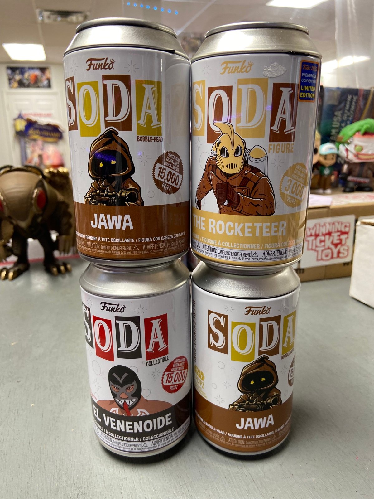 Funko Soda Chase Lot