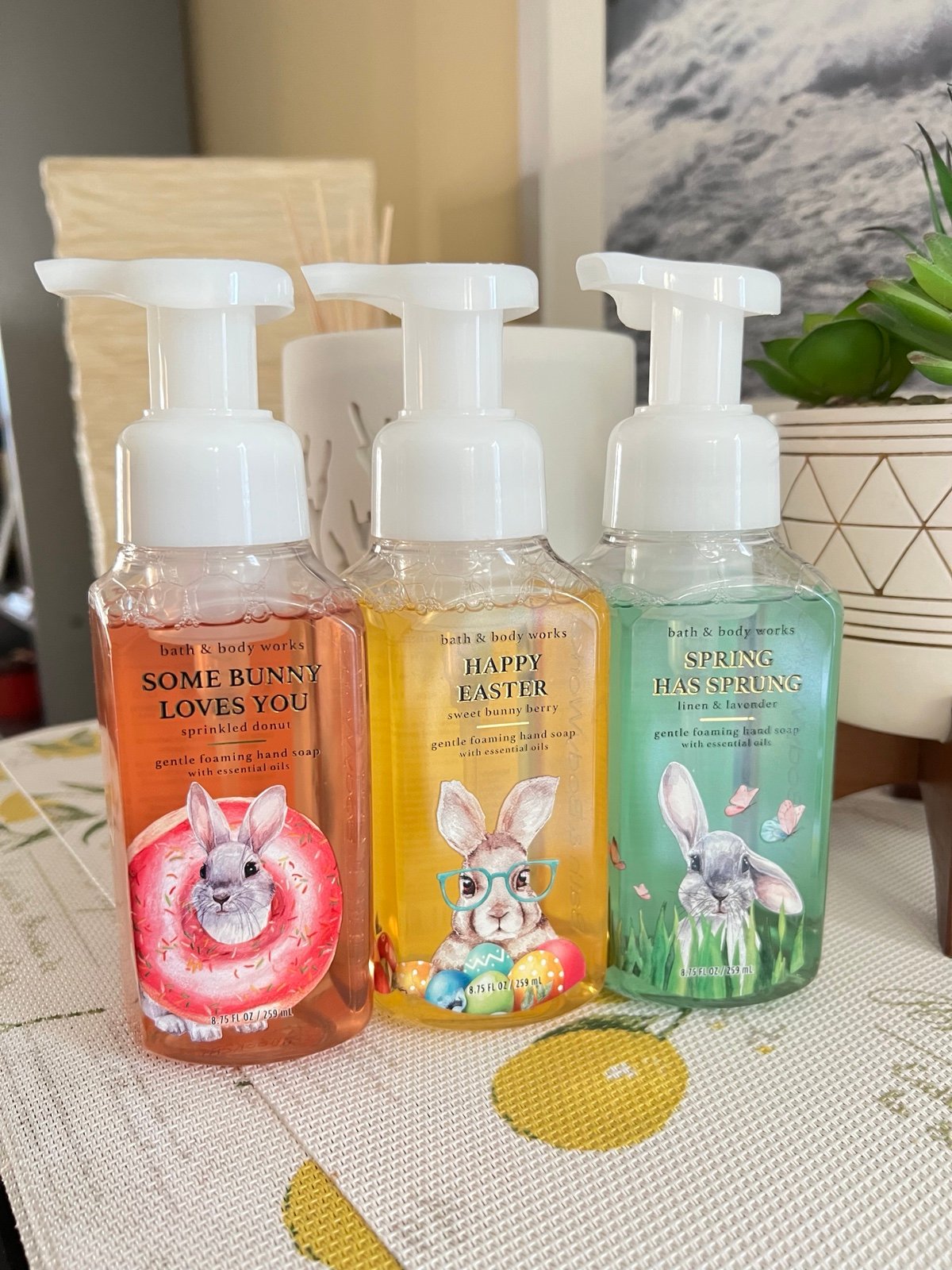 Bath and Body Works hand soaps Bunnies