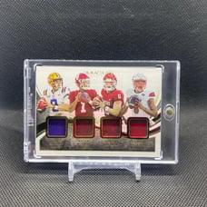 Immaculate 4 QB patch burrow rc Kyler lamar baker