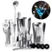 14PCS Pro Cocktail Shaker Set Drink Maker Mixer Bar Tool Martini Bartender Kit