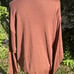 Vintage 1970's Men's Brown D’Avila Italy Merino Wool Long Sleeve Sweater Large