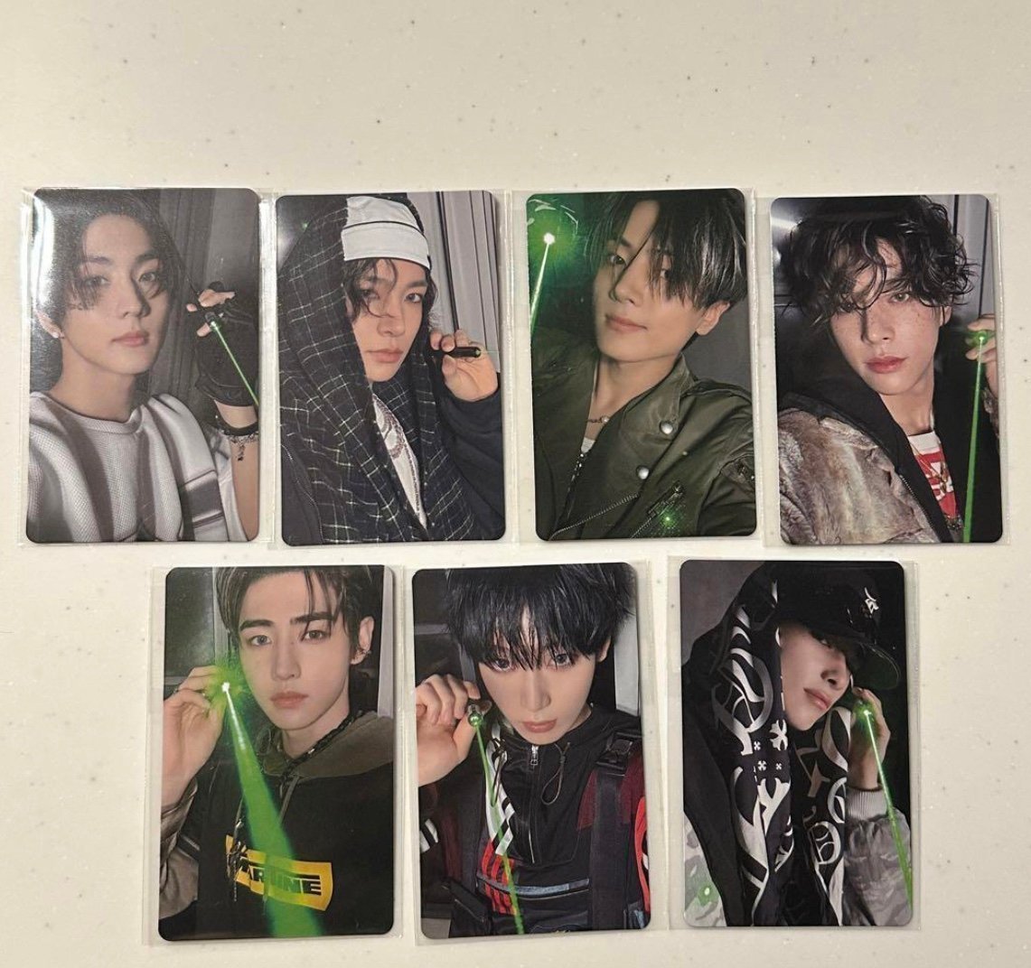 ENHYPEN daydream weverse japan photocard lucky draw complete set