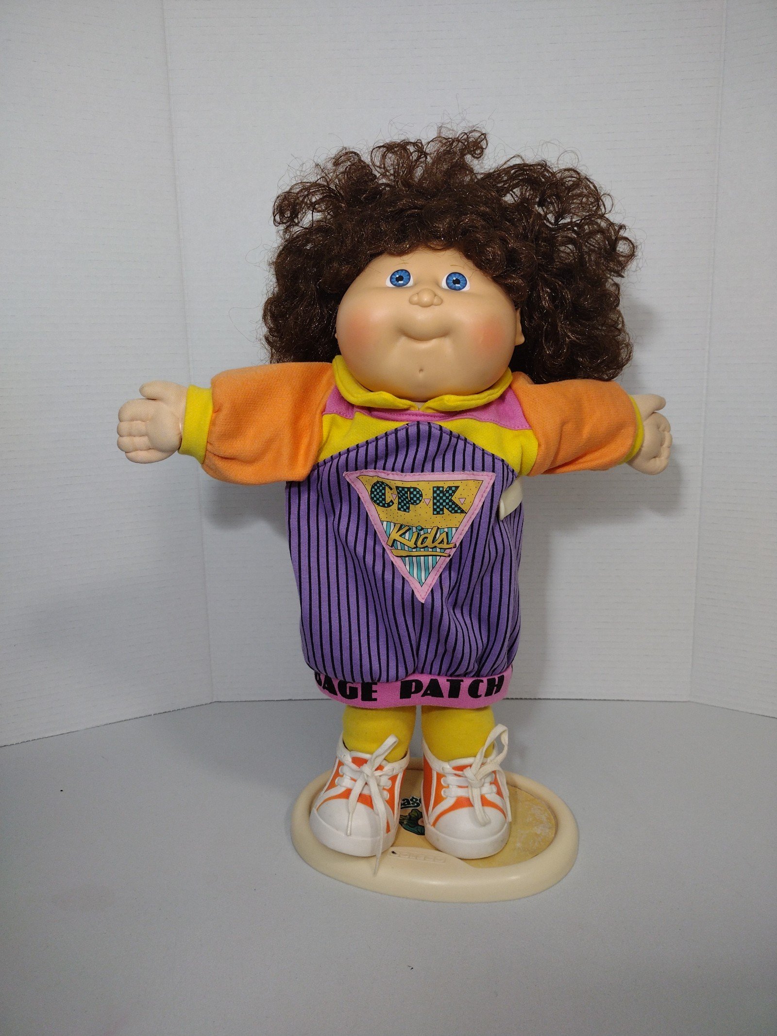 Cabbage Patch Designer Line HFT Dress Purple Orange Shoes (Outfit only)