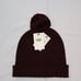 NWT UGG WOMEN'S POM KNIT HAT PORT‎ BURGUNDY