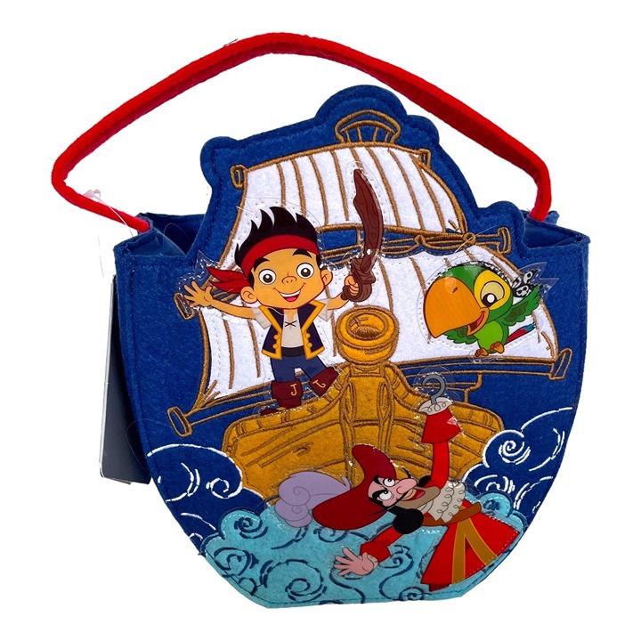 Disney Jake and the Neverland Pirates Captain Hook Halloween Trick or Treat Bag