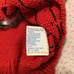 K&J Ashley Vintage Red Funky 80s 90s Fairy Kei Panda Sweater Vest One Size