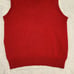 K&J Ashley Vintage Red Funky 80s 90s Fairy Kei Panda Sweater Vest One Size