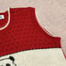 K&J Ashley Vintage Red Funky 80s 90s Fairy Kei Panda Sweater Vest One Size