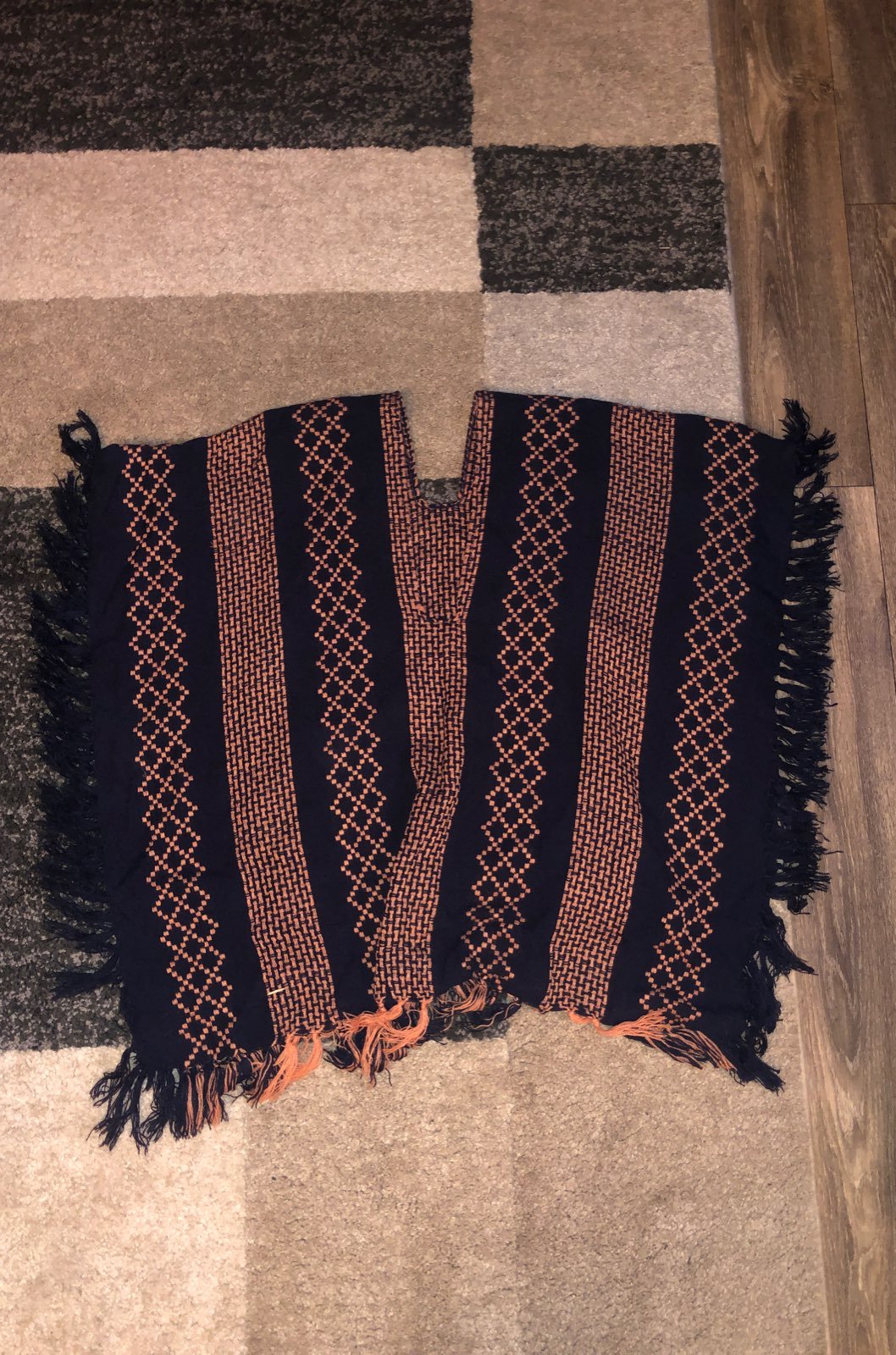 poncho sweater