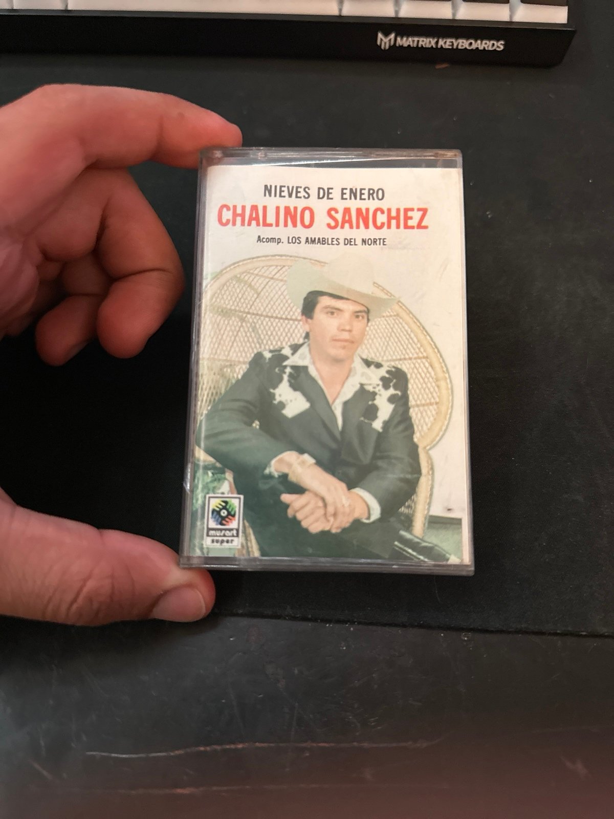 Nieves de enero chalino Sánchez cassette