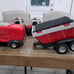 Adventure Force Farm Tractor With Baler & Tractor With Trailer -Mororized