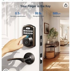 Veise Keypad Digital Deadbolt KS02B