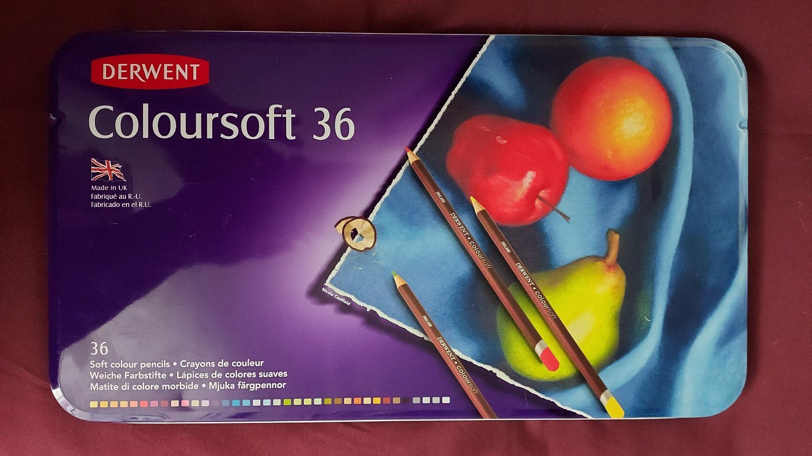 Derwent Colorsoft Coloursoft Pencils 36 Piece Set
