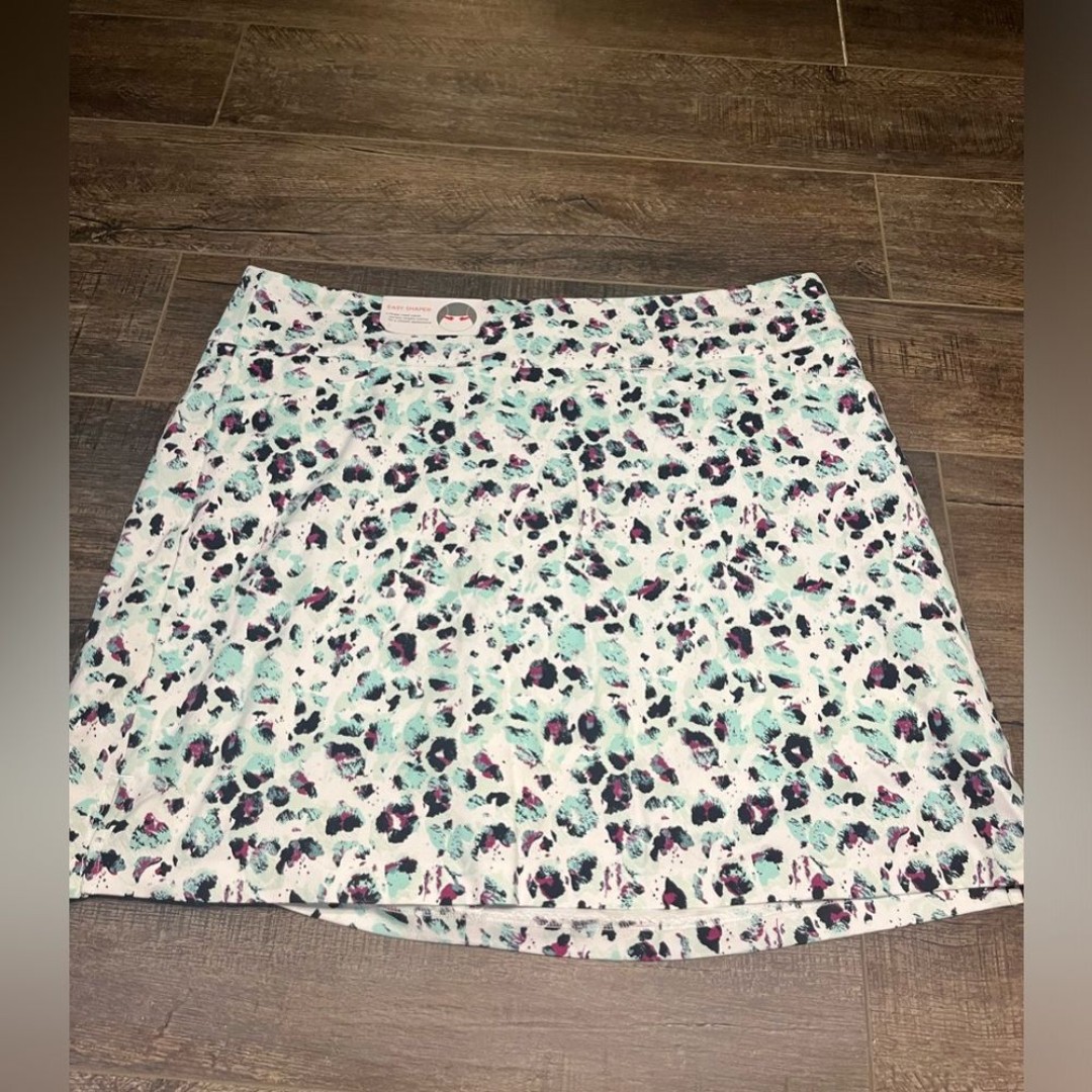 Lady Hagen Women's Golf Skort Leopard Print NWT Size XXL