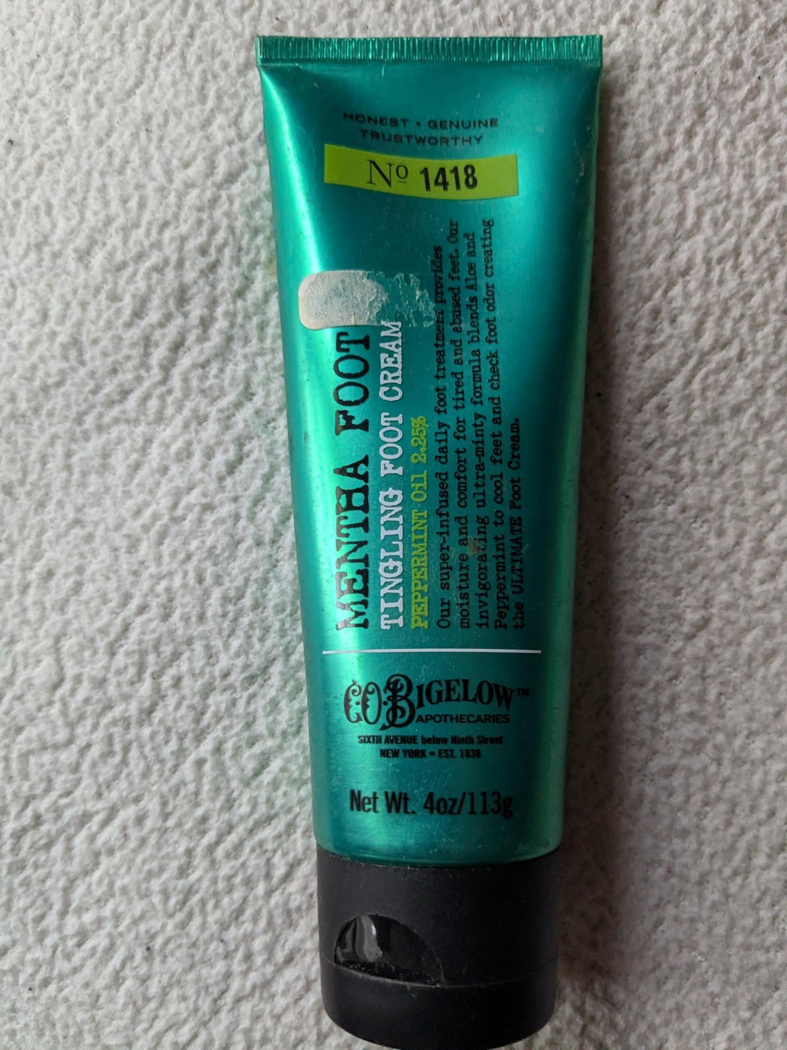CO Bigelow Mentha Foot