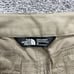 The North Face Chino Shorts Mens 40 Brown Flat Front Nylon Active Outdoor Golf
