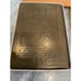 Vtg Brass Paperweight 3 x 4.5 Made in England Engraved James Adams Felt Back