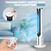 Portable Evaporative Air Cooler Oscillating Air cooler Fan 41 White