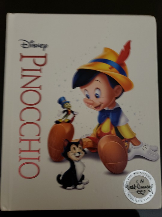 Pinocchio (Blu-ray/DVD, 2017, 2-Disc Set) Authentic US Release