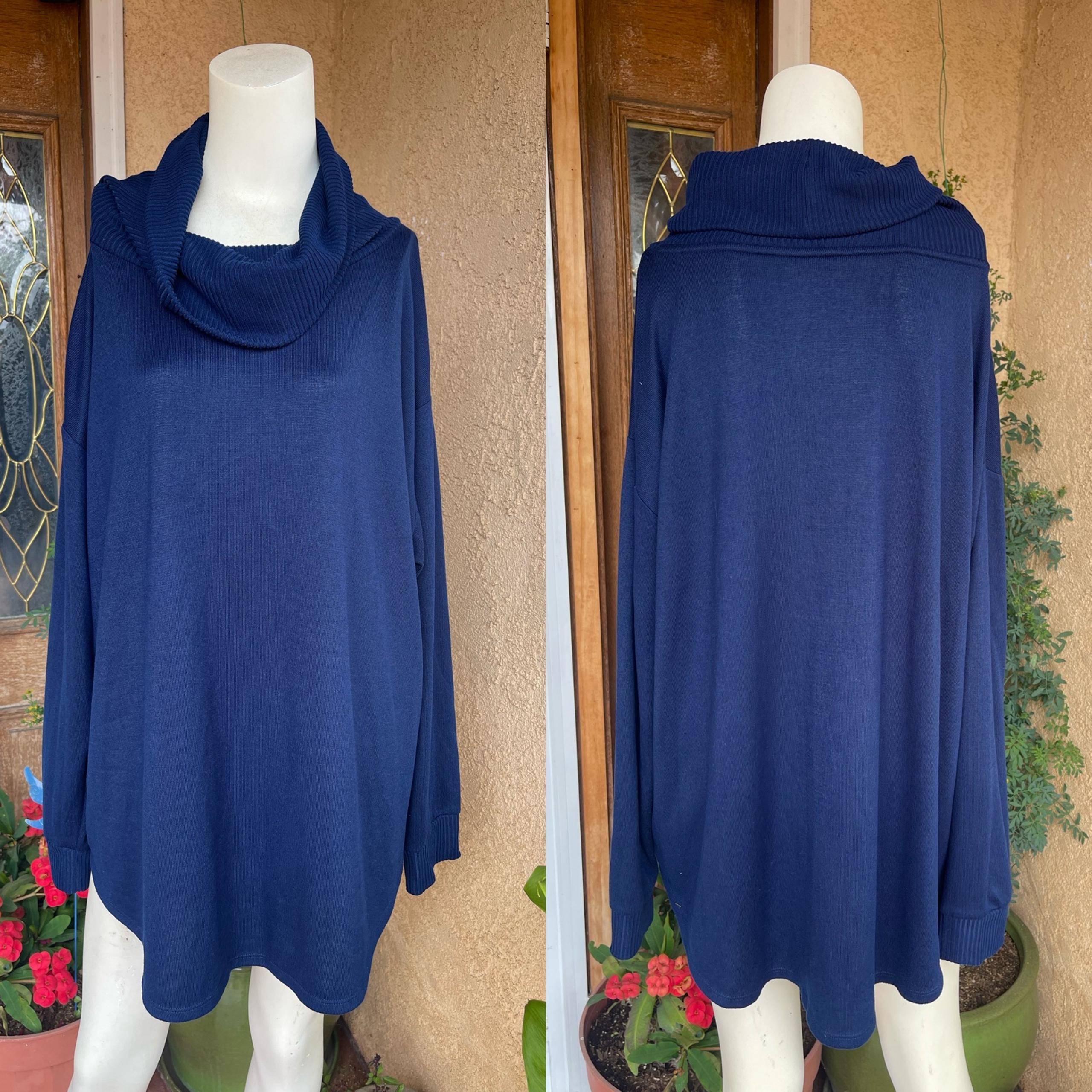 St. John’s Bay Women’s Cowl Neck Sweater (1X)