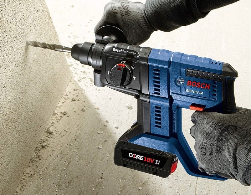 Bosch GBH18V-20N 18V SDS-plus 3/4 In Rot
