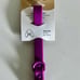 Wild One Orchid Dog Harness Leash Collar Bundle New