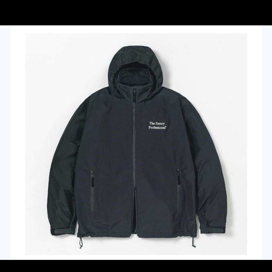 ジャケット・アウター ennnoy 3LAYER SHELL JACKET BLACK ENNOY 3Layer Shell Jacket Black