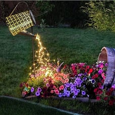 Watering can with Lights ,solar