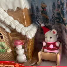 Japan Sylvanian Families Baby Santa And Sweet House Set