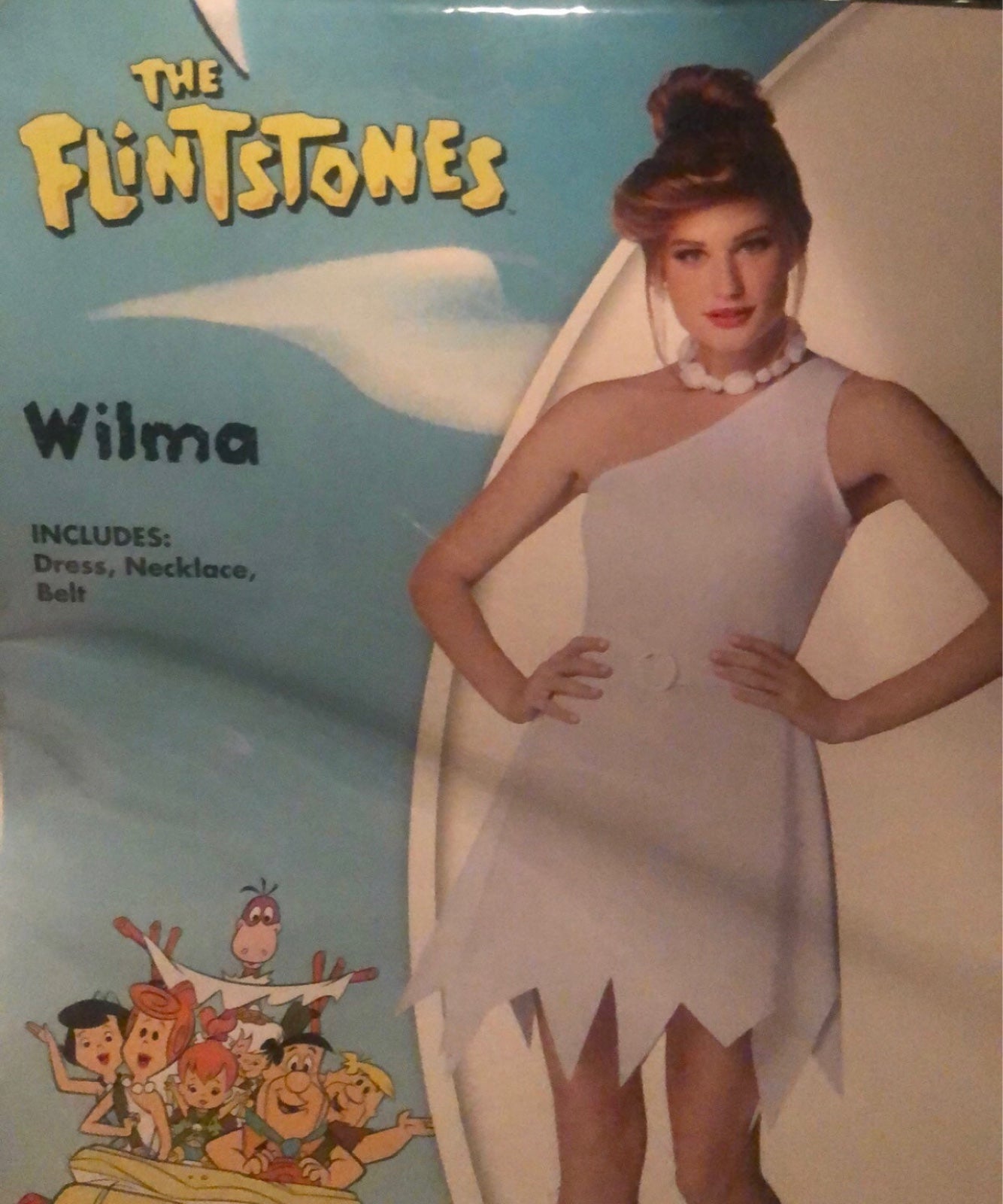 Wilma Adult Costume-Size Small-Brand New