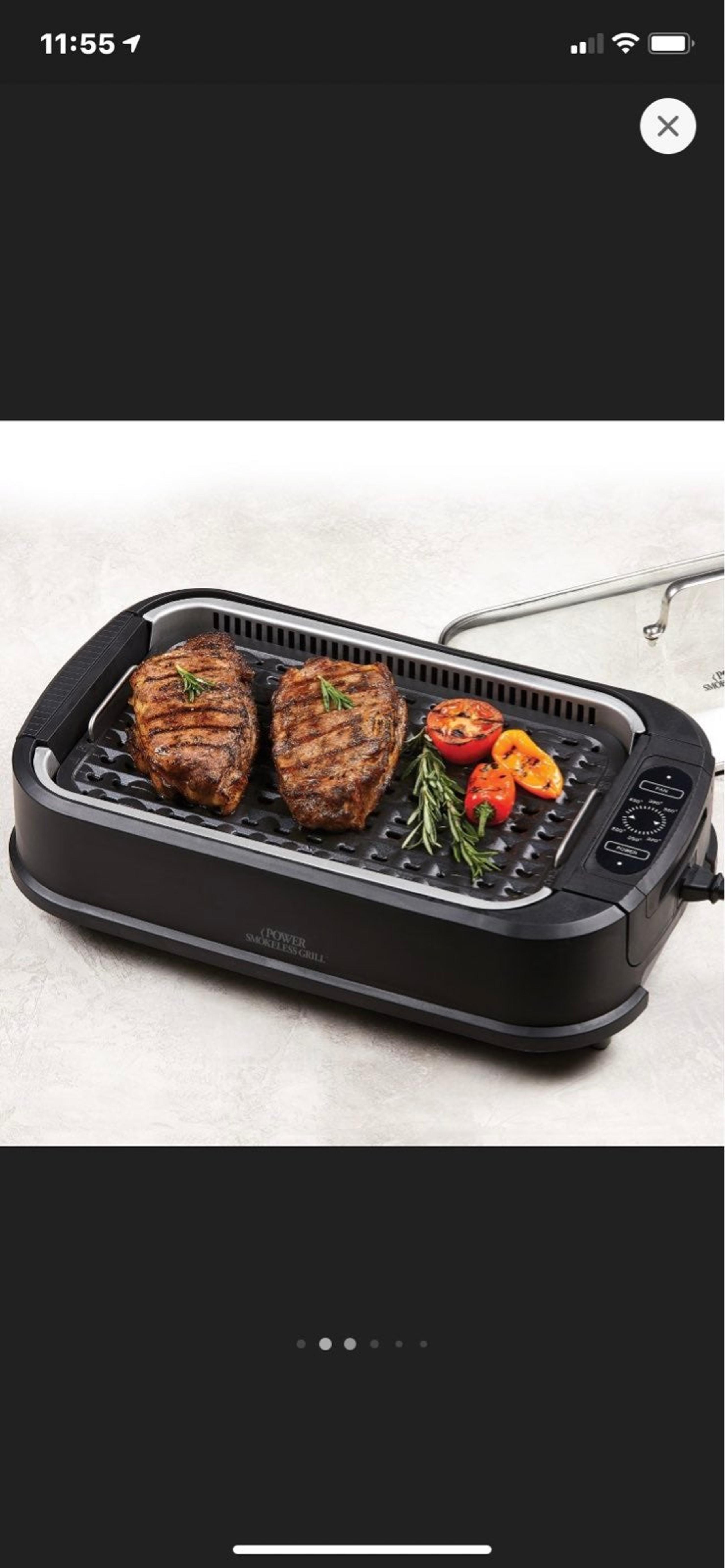 Smokless indoor grill as seen on tv