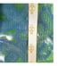 Lenox Fine Table Linens Round 90 Tablecloth Green & Blue Jacquard Fleur De Lis