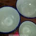 Nichols North Carolina Pottery 3 Beautiful Nesting Serving Bowls