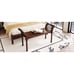 Retro Bed Bench - Elegant Bedroom Furniture