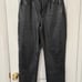 *NWT* Abercrombie Curve Love Vegan Leather 90s Straight Pant