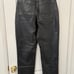 *NWT* Abercrombie Curve Love Vegan Leather 90s Straight Pant