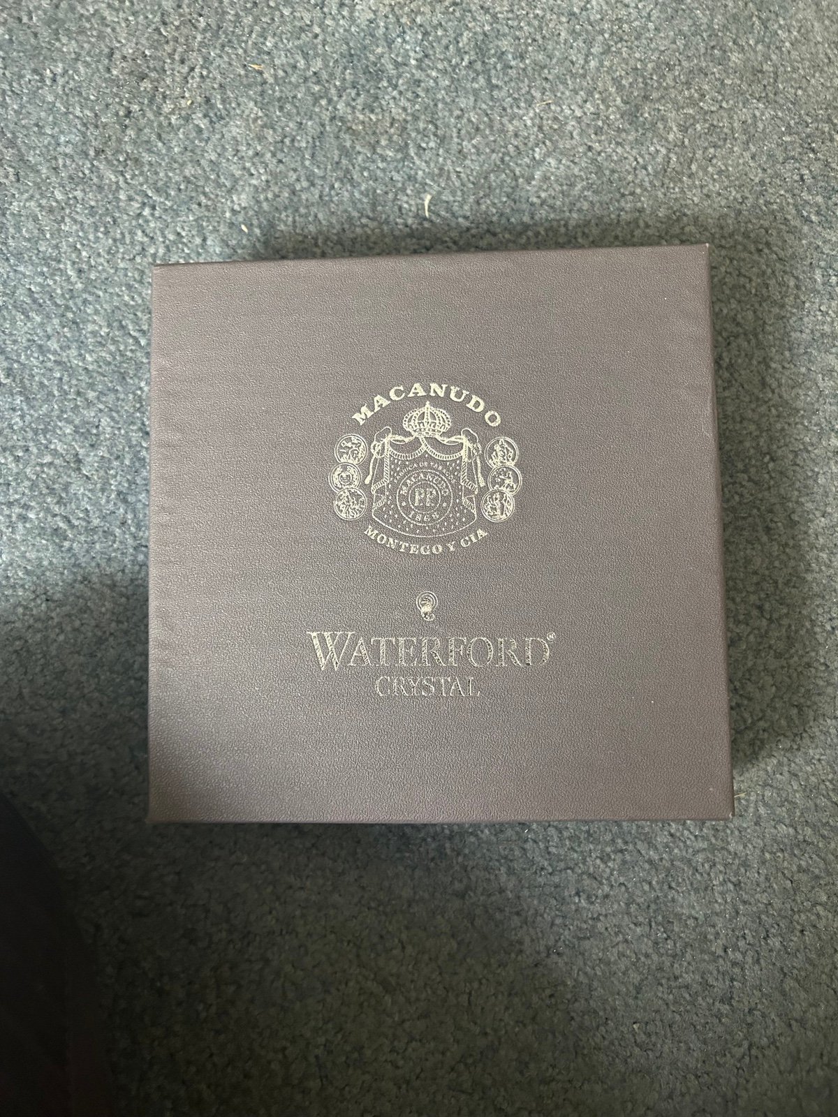 vintage glass ashtray