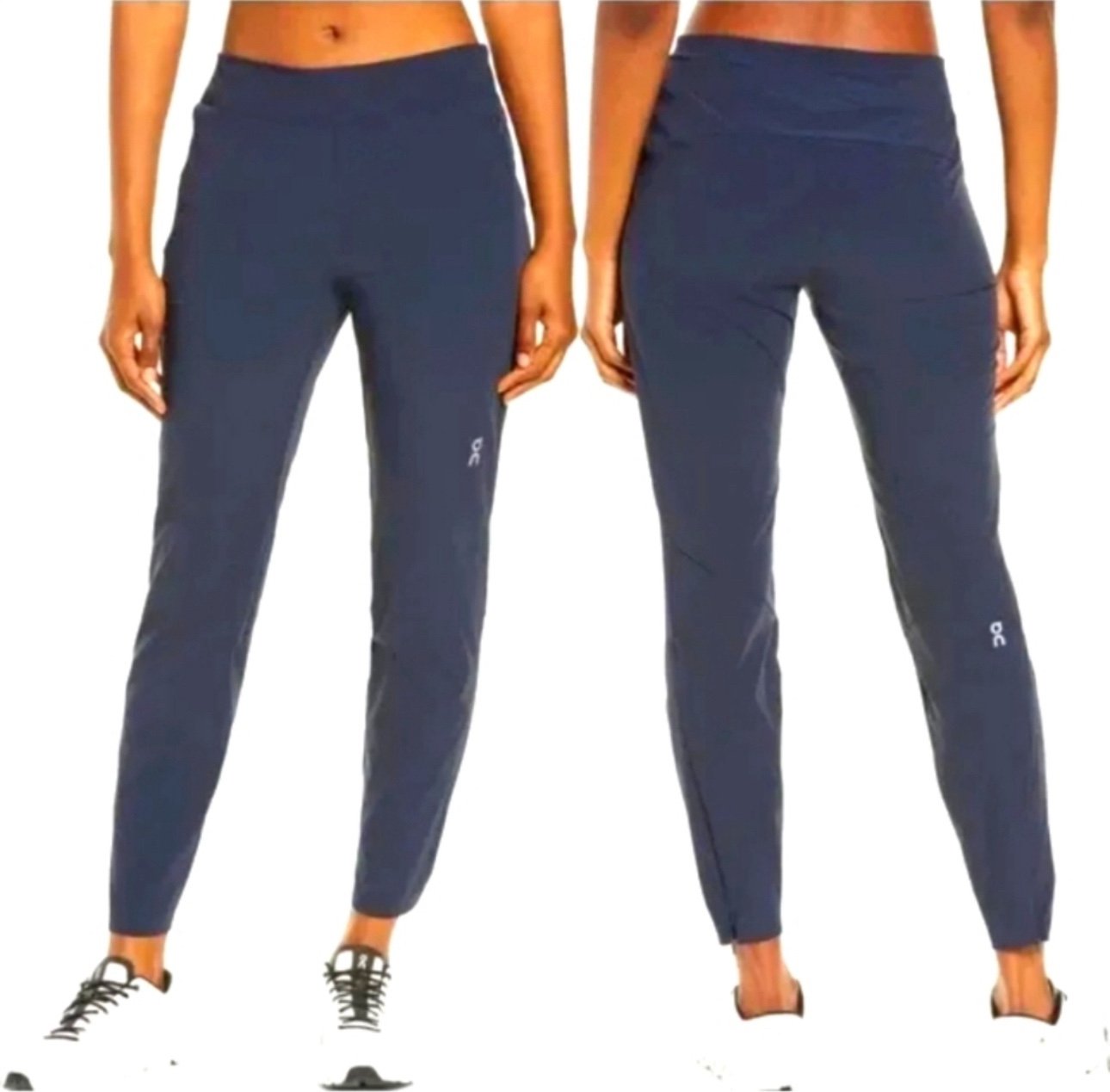 On Running Women'S Navy Blue Sweat Jogger Pant Size S Excellent Condition